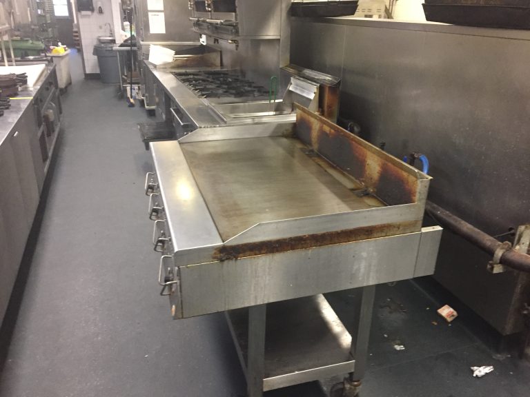 commercial kitchen cleaning